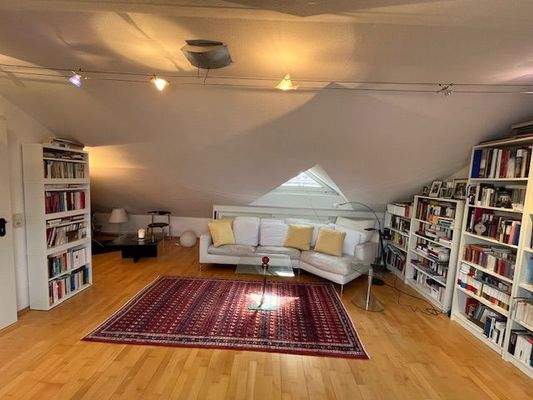 Blick ins Dachstudio