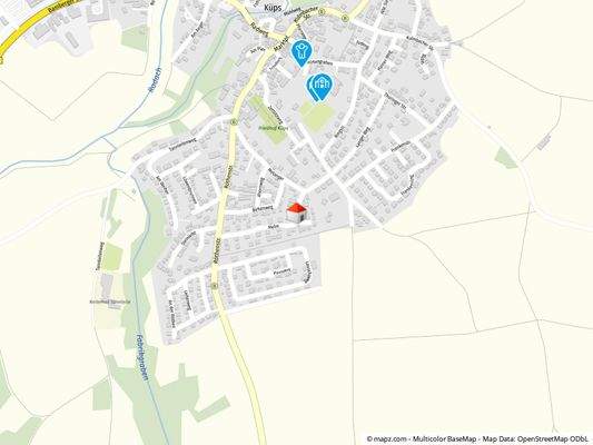 Geolyzer Kartenausschnitt