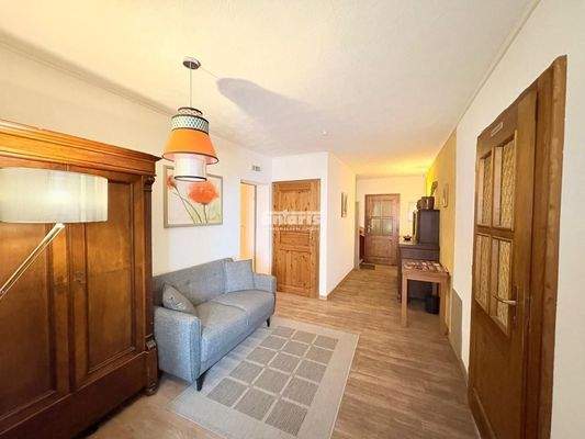 Eingangsbereich Pension