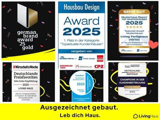 Ausgezeichnet gebaut