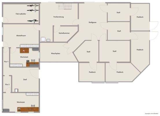 Grundriss EG Nebengebäude