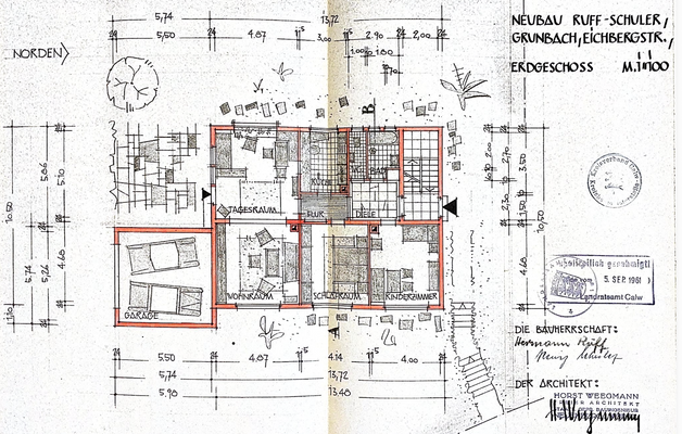Grundriss Erdgeschoss