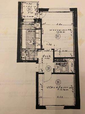 Der komplette Wohnungsgrundriss 
