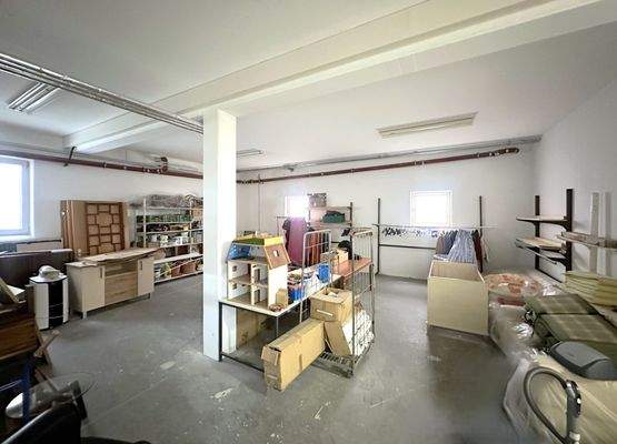 Lagerfläche im Keller