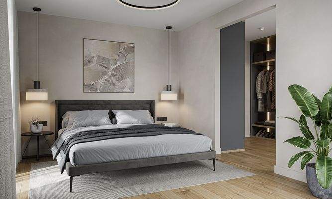 EINRICHTUNGSBEISPIEL SCHLAFEN