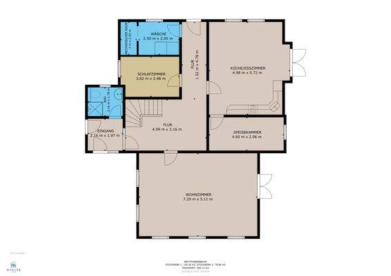 Grundriss Erdgeschoss