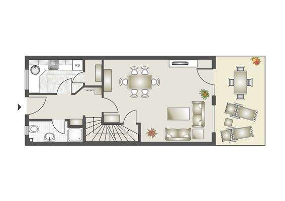 Grundriss Erdgeschoss