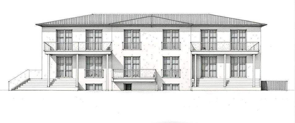 Gebäudeansicht - Planungsvariante