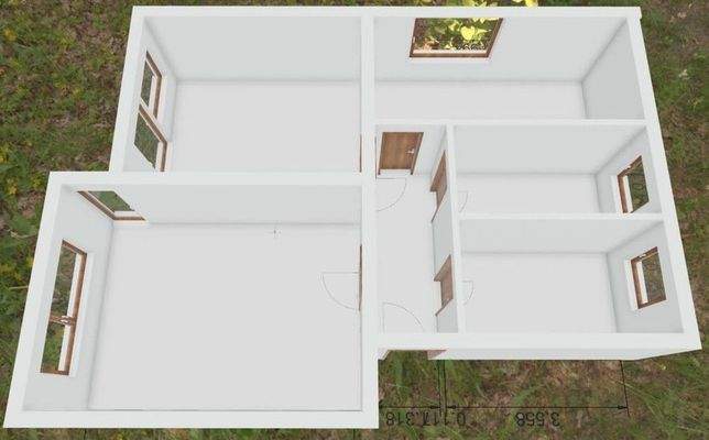 3 D-Grundriss Wohnung 3