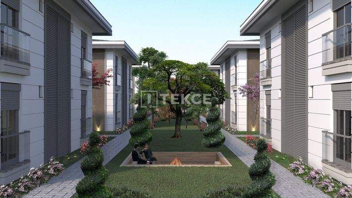 Villas with Pools and Indoor Parking in Döşemealtı Antalya