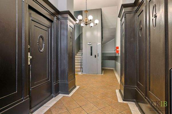 Eingangbereich im Gebäude