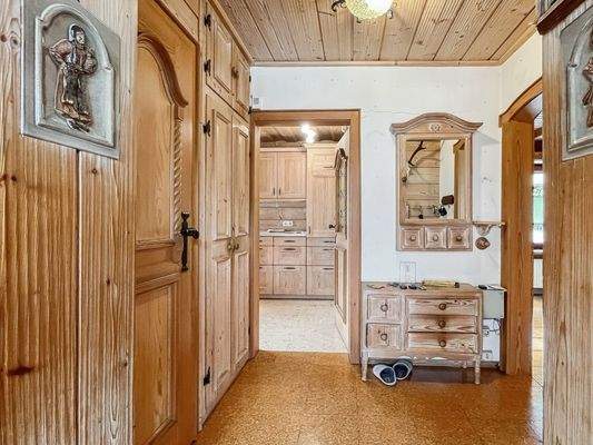 Eingang Rückgebäude EG