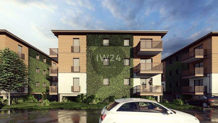 Mehrfamilienhaus Seitenansicht