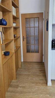 Gang vor separater Schlafzone