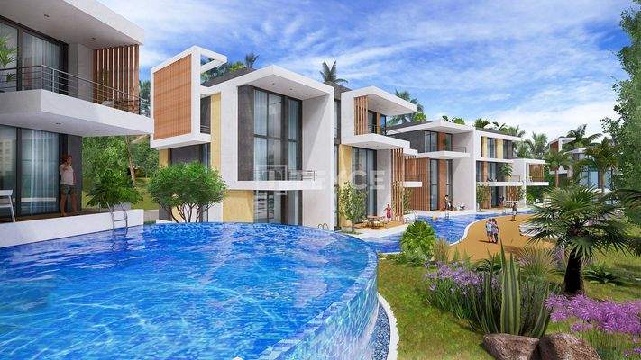 Sea-View Apartments in a Natural Setting in Gazimağusa Tatlısu