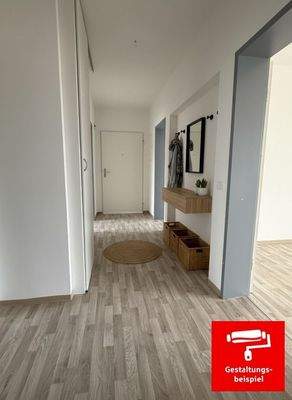 Flur - Einrichtungsbeispiel