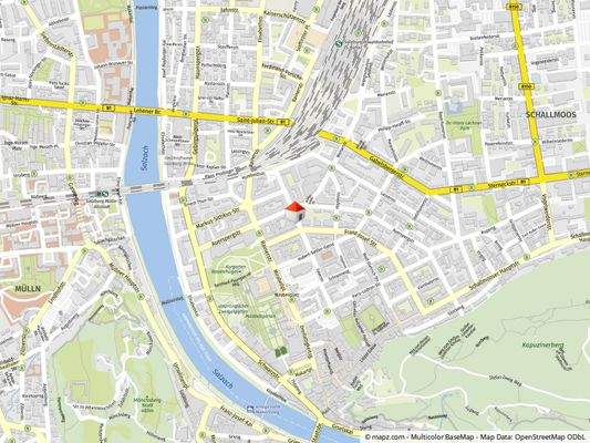 Geolyzer Kartenausschnitt