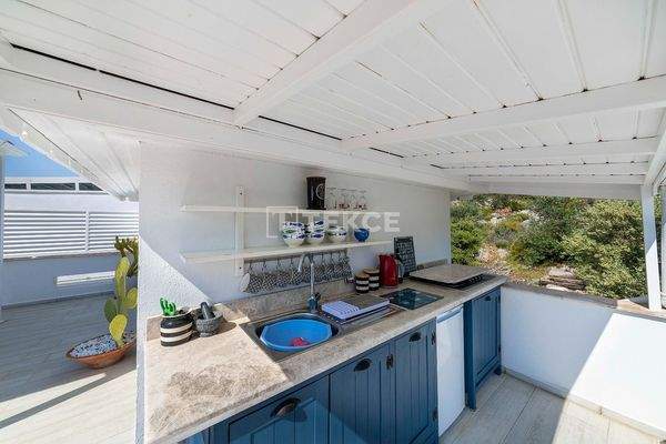 Spacious and Modern Villa with Panoramic Sea View in Kalkan Antalya