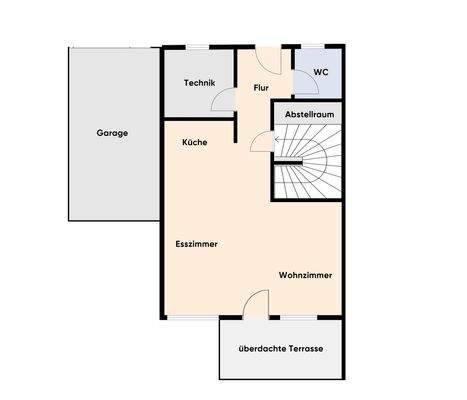 Grundriss ohne Maßstab / Erdgeschoss