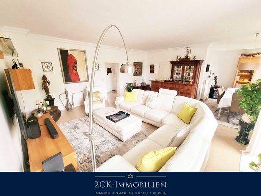 Überblick Wohn-Esszimmer