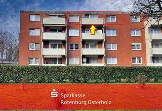 Osterholz-Scharmbeck: Vermietete 4-Zi-ETW mit Loggia für Kapitalanler