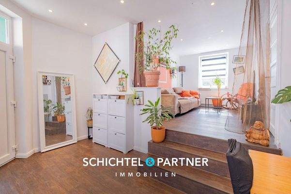 S&P | Eingangs- und Wohnbereich - Wohnung 2