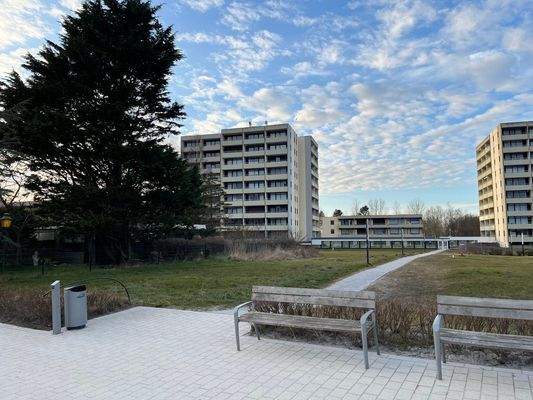 Blick von der Strandpromenade