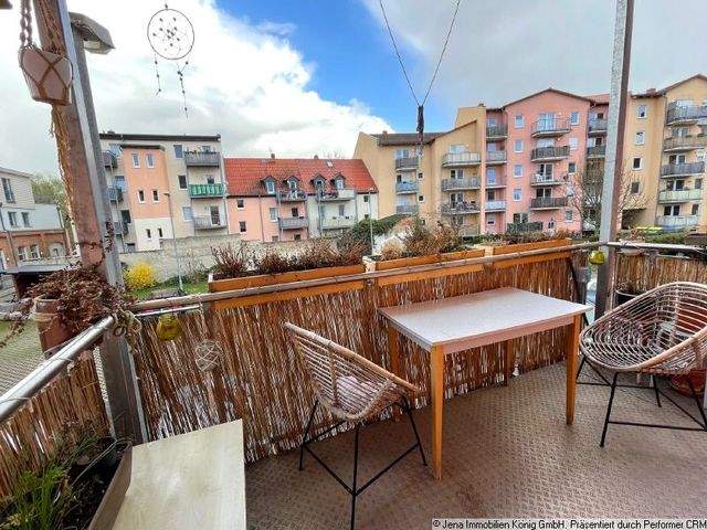 Sonnige Dreiraumwohnung mit Balkon - Foto 5