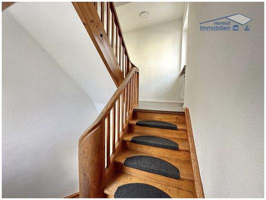 Gepflegtes Treppenhaus