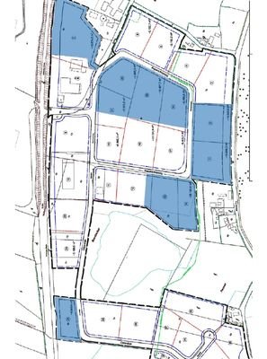 Lageplan der verfügbaren Grundstücke neu