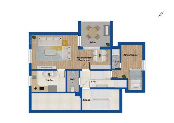 Grundriss Dachgeschoss