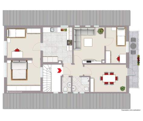 Grundriss Dachgeschoss