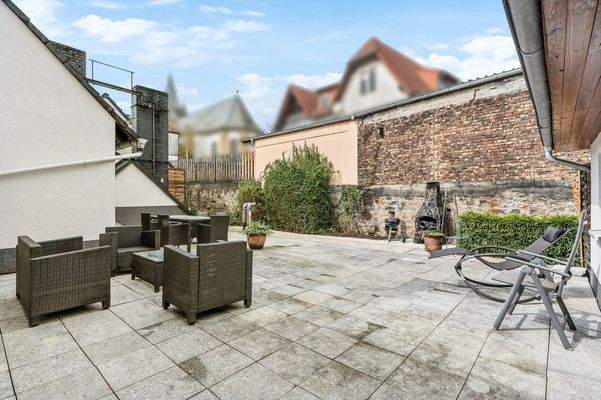 Gemeintschaftliche Terrasse