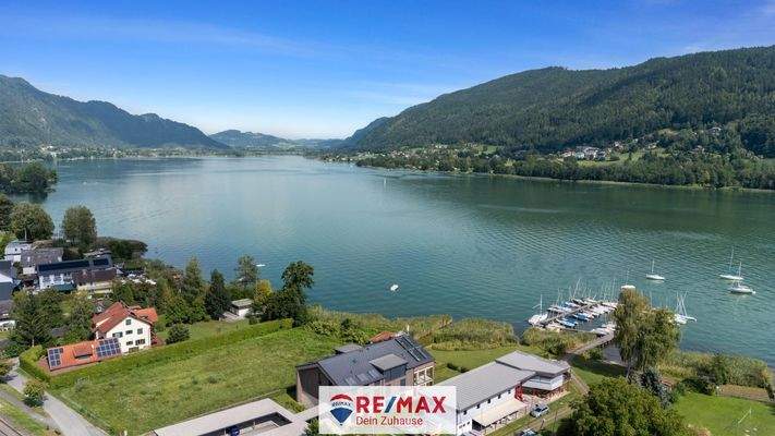 Blick auf den Ossiacher See