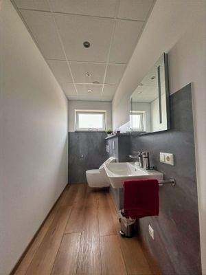 WC im Erdgeschoss