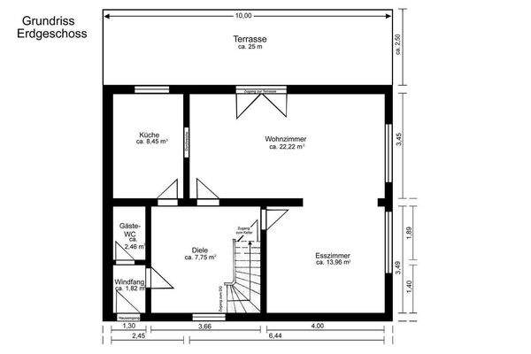 Grundriss Erdgeschoss