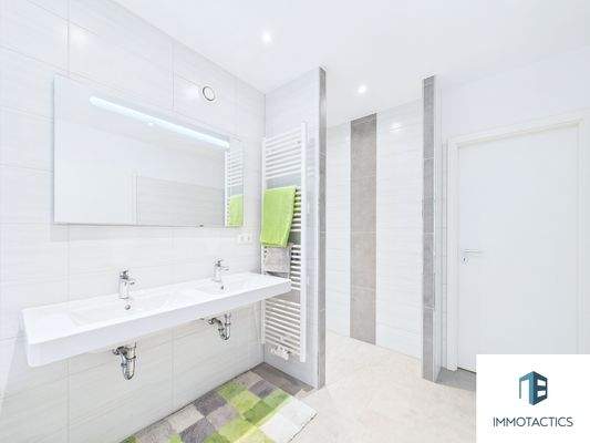 Badezimmer Musterhaus