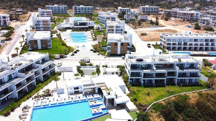 1 Bedroom Apartment in Caesar Cliff Complex in Esentepe Girne