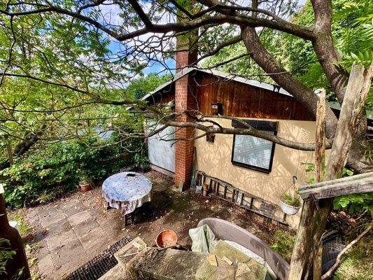 Ansicht von oben inkl. Terrasse