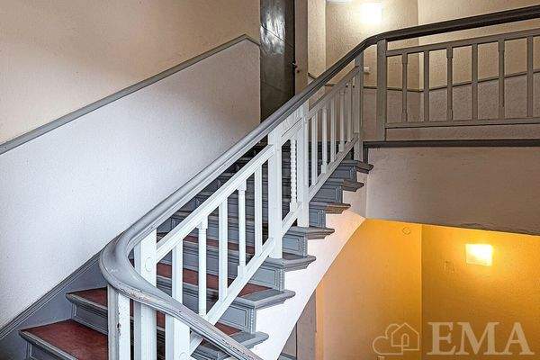 Treppe ins Dachgeschoss