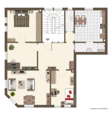 Grundriss Visualisierung_3. OG