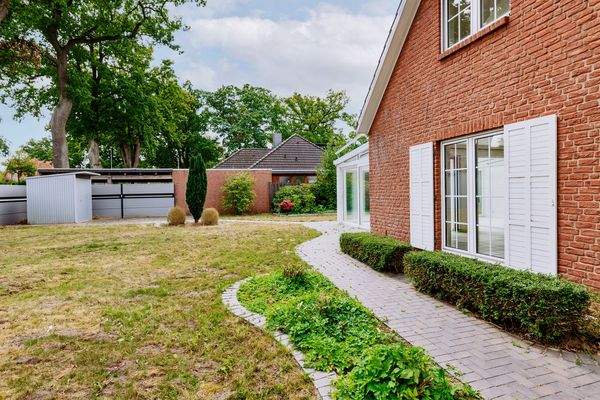 Ein Blick in den Garten