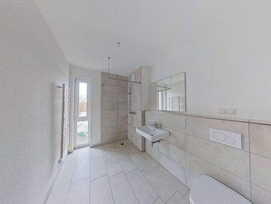 Ansicht I: Badezimmer