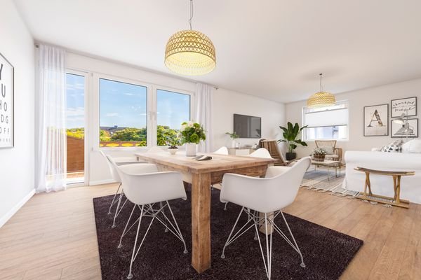 Wohnzimmer EG (digital renoviert)