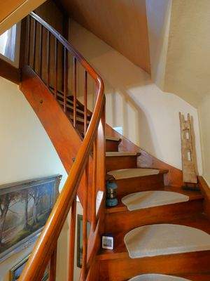 Treppe zum Dachspitz