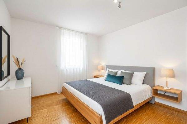 Schlafzimmer (virtuell möbliert)