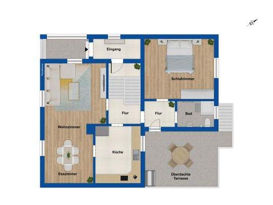 Grundriss - Erdgeschoss