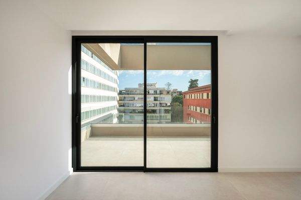 Eines von drei Schlafzimmern