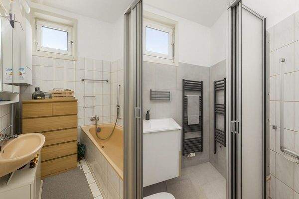 vorher / nachher - Beispiel Bad