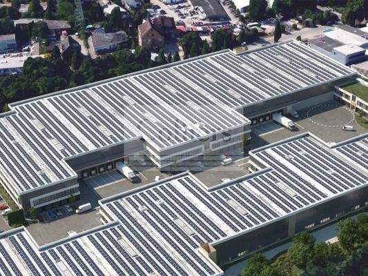 Gewerbepark am Stadtrand